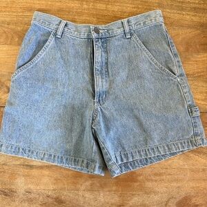 Light Wash Bill Blass High Rise 90s Shorts
